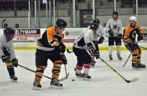 Bruisers (in white) vs West Carleton Warriors