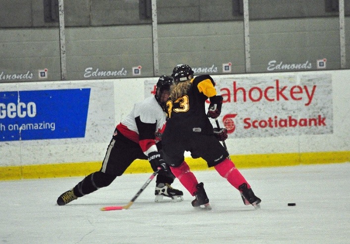 In addition to all of the fun on the ice, there was some great hockey to watch, too