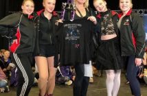 Jennifer Johns-Main and the Senior Girls' Jazz number ‘La Vie En Rose’ received the Top Choreography Award (supplied photo)