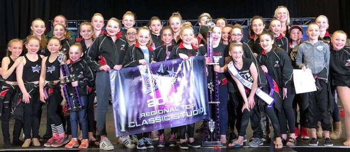 JJ Dance takes Top Overall Classic Studio honours (supplied photo)