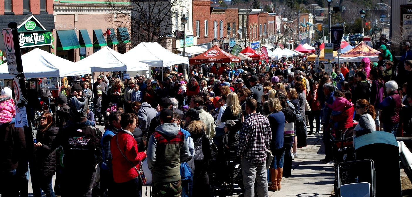 The Muskoka Maple Festival is one of several annual events that draws a crowd from near and far (Doppler file photo)