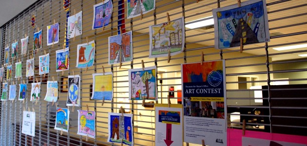 Help decide the People’s Choice Award winner in the 2018 Mayor’s Art Contest