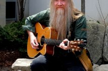 Local musician Sean Cotton entertained the crowd