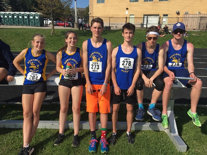 (From left) Emma Punkari, Amber Kerr, Adam Dupuis, Charlie Lalond, Seth Cooper, and Cam Heinz (Photo: Vanessa Taylor)