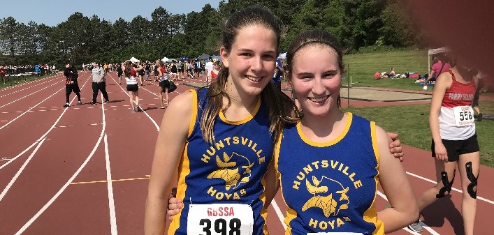 Sophia Marshall and Nyah von Kruse at the GBSSA finals (Photo: Pierre Mikhail)