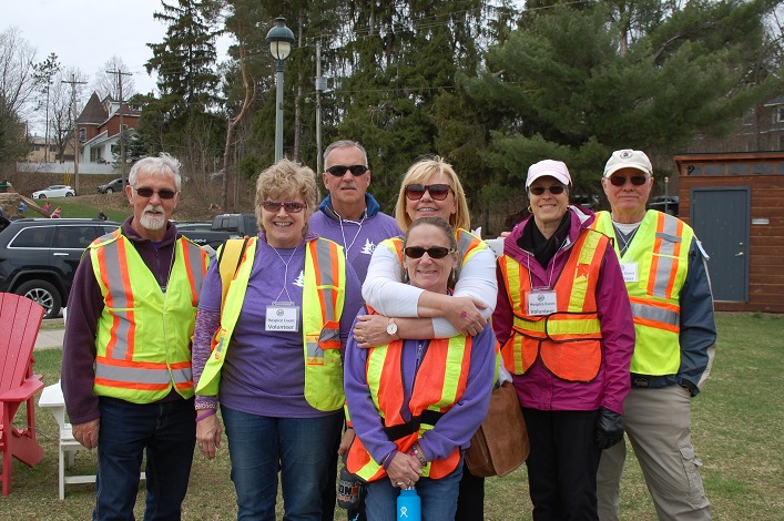 Hike for Hospice marshalls