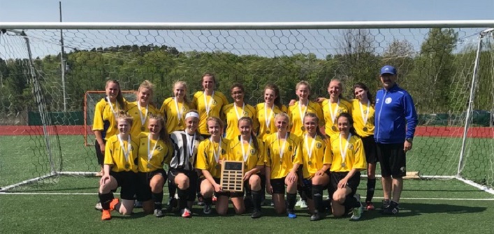 The Hoyas senior girls soccer team are MPS champions