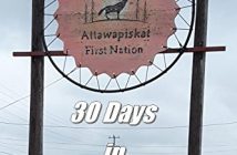 The cover of 30 Days in Attawapiskat