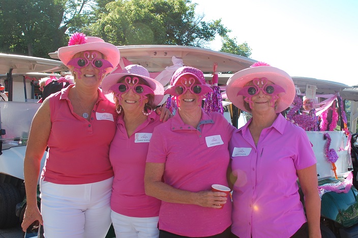 (From left) Paula Abbott, Joanne Shirtliff, Lorna Hughes, and Kathy Cowden