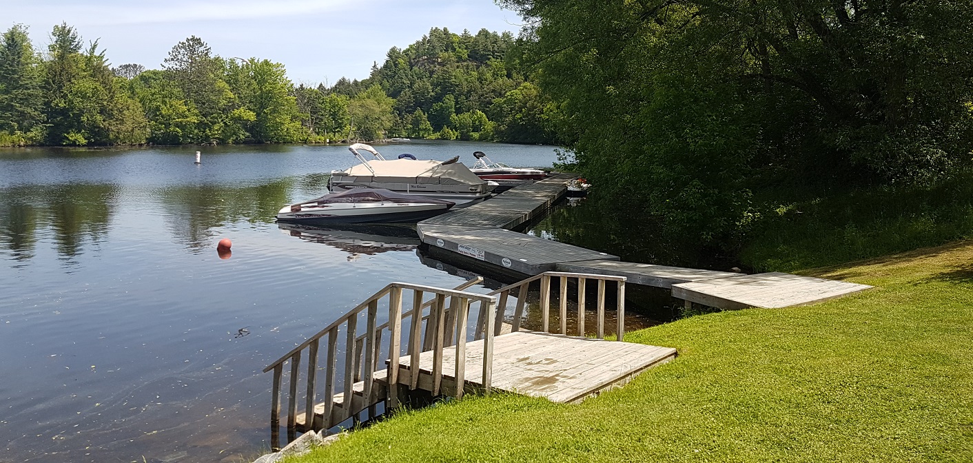 The town has reached an agreement with the owner of the dock and boat slips at Memorial Park