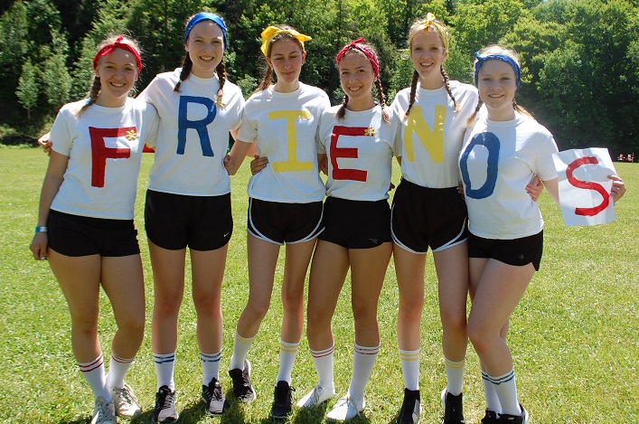 F.R.I.E.N.D.S. (from left) Kloe Williams, Emma Mackinnon, Hannah Cassidy, Hilda Chan, Elle-Aura Simpson and Briar Summers (Photo: Dawn Huddlestone)