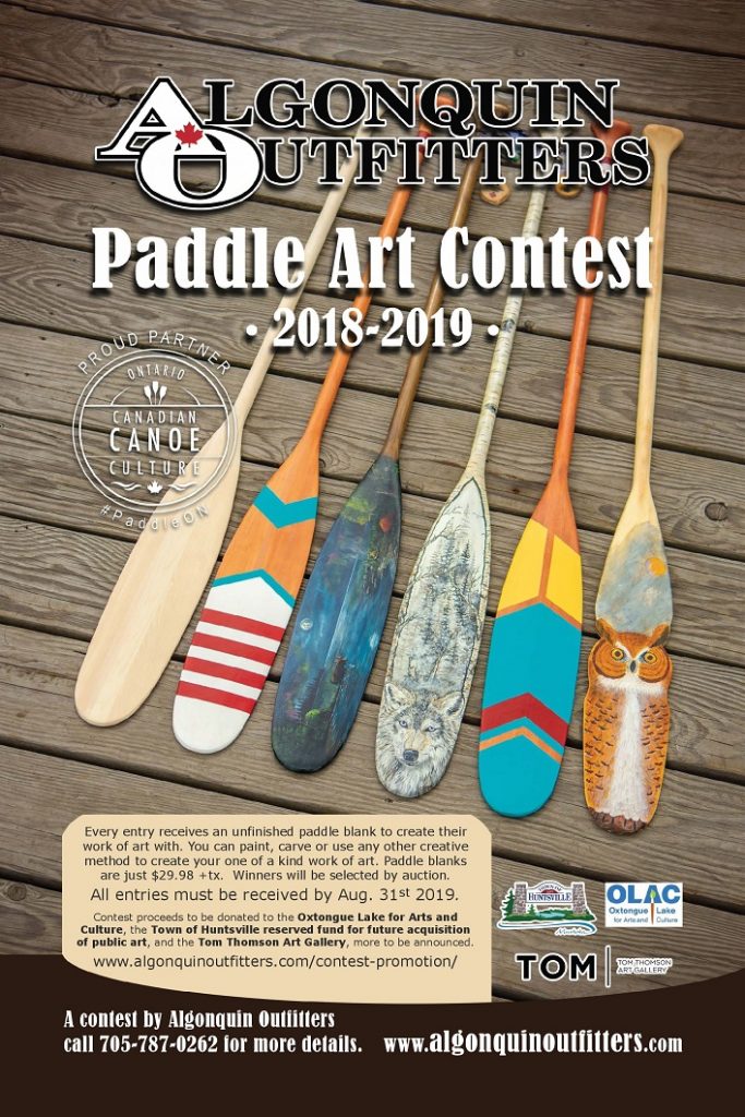 Paddle on, artists! Algonquin Outfitters’ popular paddle art contest is
