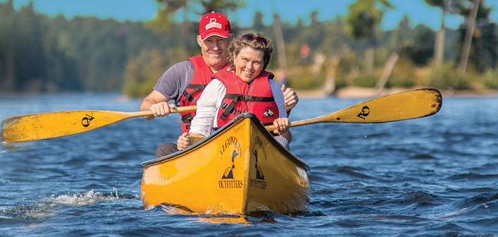 This could be you if you enter the Algonquin Outfitters ultimate canoe trip contest (supplied photo)