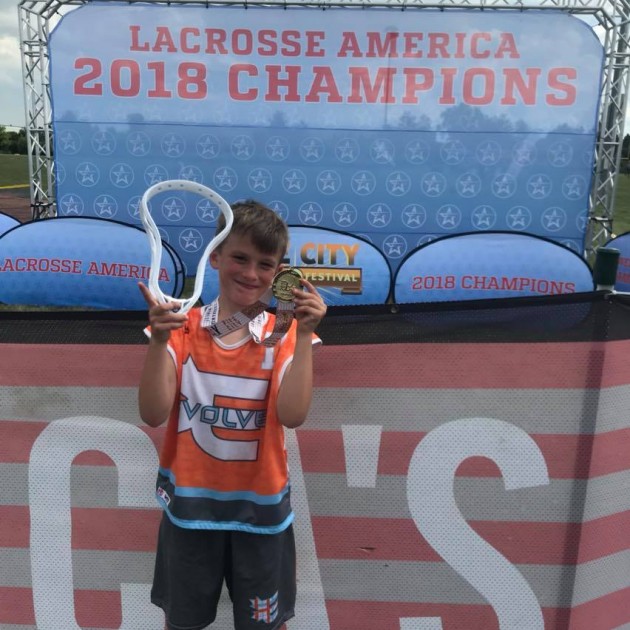 Young local lacrosse player earns MVP at major U.S. tournament