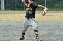 Pitcher Zack Boese winds up