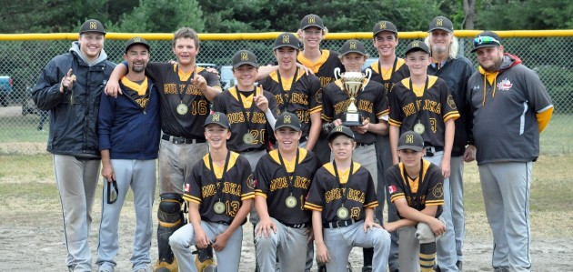 Muskoka Bantam Hornets win the 10th annual Muskoka Cup