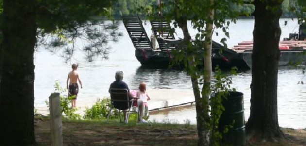 Town to consider restricting barge access at small South Portage boat launch
