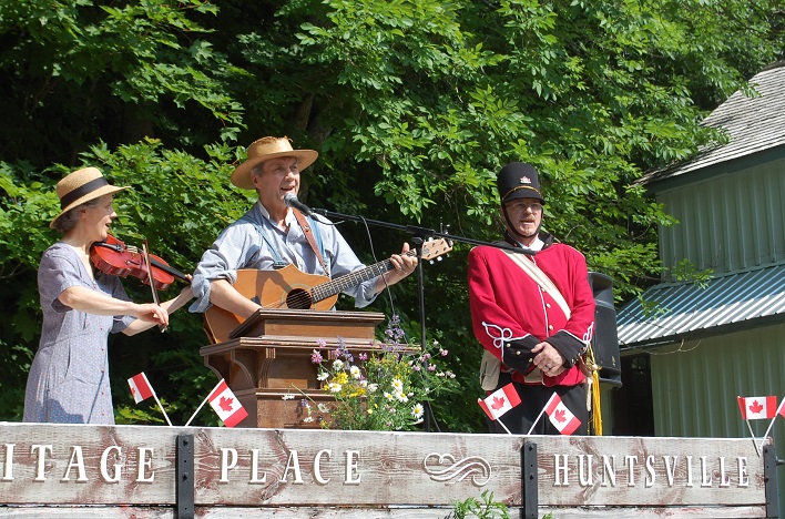The Glenn Reid Duo and Captain George Hunt lead O Canada
