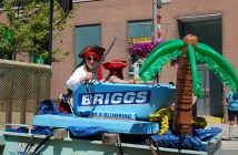 Arrrrgh! Float winner Briggs Pumps and Plumbing brought the pirates out to play (Photo: Dawn Huddlestone)