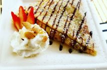 Frenchie’s crêpes are adapted from Thibaut's grandmother's recipe