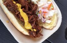 The Frying Dutchman Co. Pulled Jackfruit Sandwich tastes just like BBQ pulled pork
