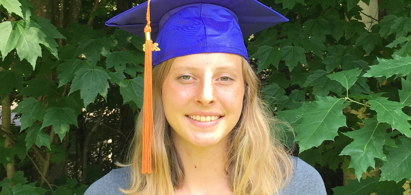 HHS grad Jessica Takacs has received the LBHF Harriet T. Weaver grant (supplied photo)