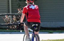 This is the second year that medical team members have cycled the course as well