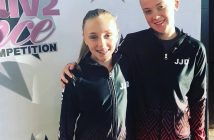 JJ Dance Teen Performers Emma McLellan and Kaitlyn Wright (supplied photo)
