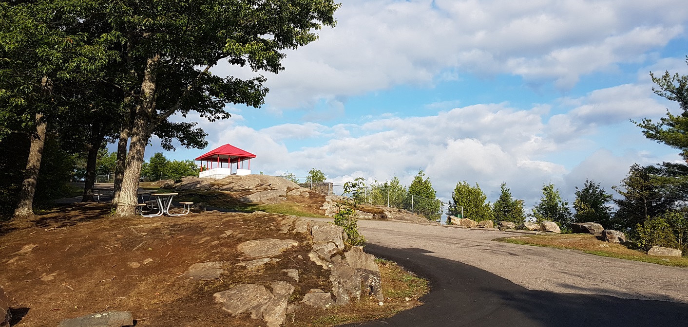 A mini-makeover of Lions Lookout is almost complete