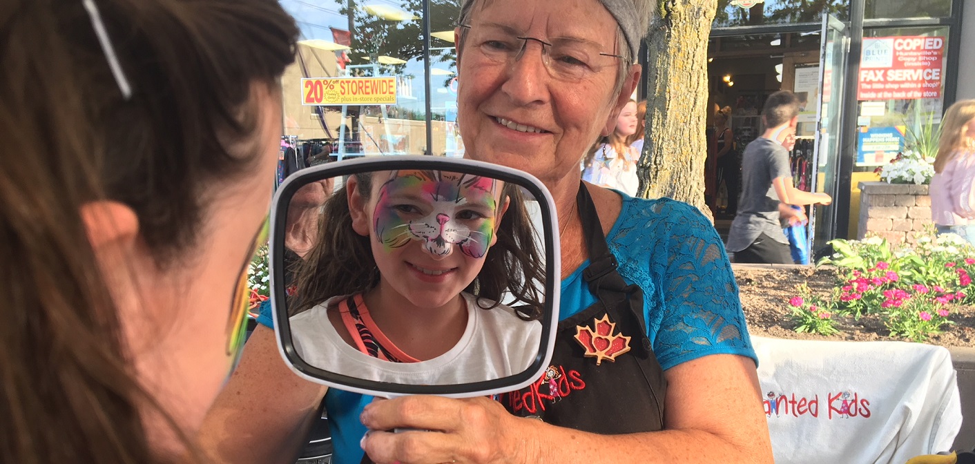 Painted Kids transformed festival-goers into a variety of magical creatures