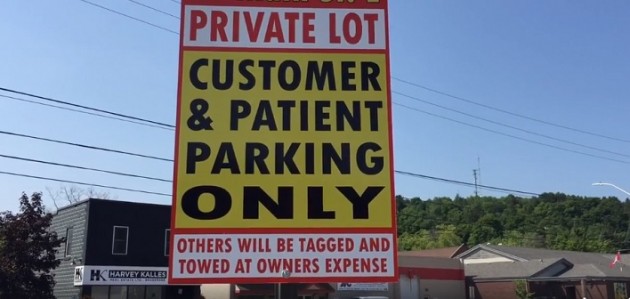 Our Town with Grant Nickalls: Parking rules don’t apply