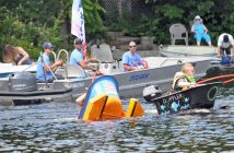 HBR goes for a swim as Doppler cruises past (Photo: Cheyenne Wood)