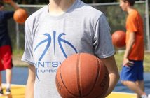 Seth Cooper is all smiles during a basketball practice (supplied photo)