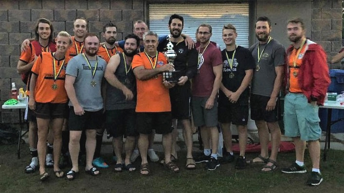 The Barriston Law Group team wins the 2018 Huntsville Soccer Club league championship (submitted photo)