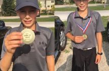 Joshua Lane received the BAGS U13 Boys Order of Merit. This photo was taken after he played the Tournament of Champions at Monterra G&CC in Blue Mountain (Photo: Kendra Lane)