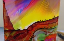 Learn how to use fluid inks on tile with Marv Wastle