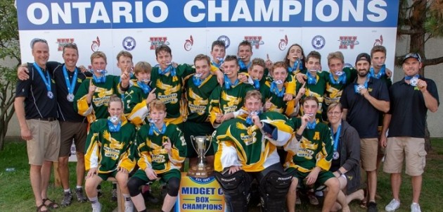 Huntsville Midget Hawks bring home gold from provincial championships