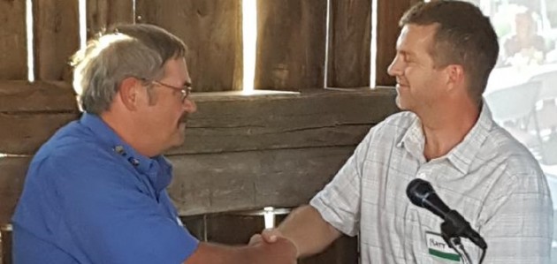 Rotary Club of Huntsville recognizes Matt Montpetit with Paul Harris Award