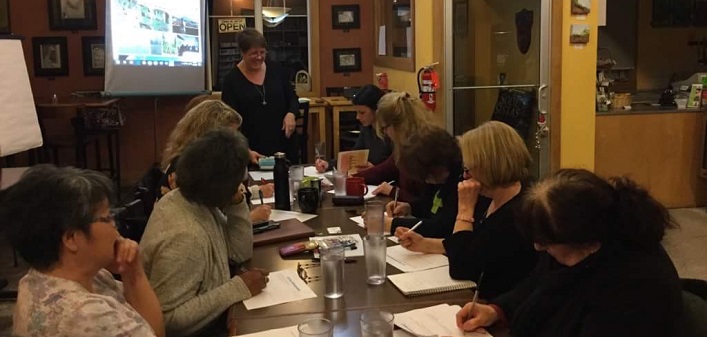 A Women and Wisdom workshop (Photo courtesy of Karen Patterson)