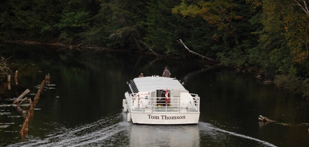 One of Huntsville’s new tour boats has arrived