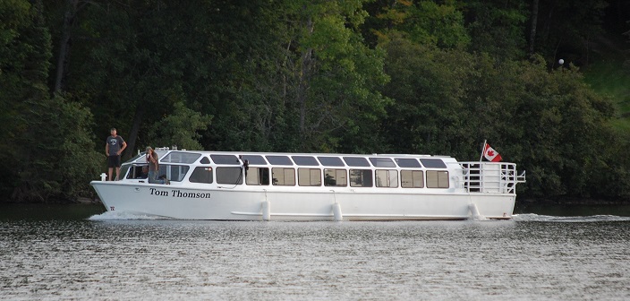 The Tom Thomson on Fairy Lake near Deerhurst