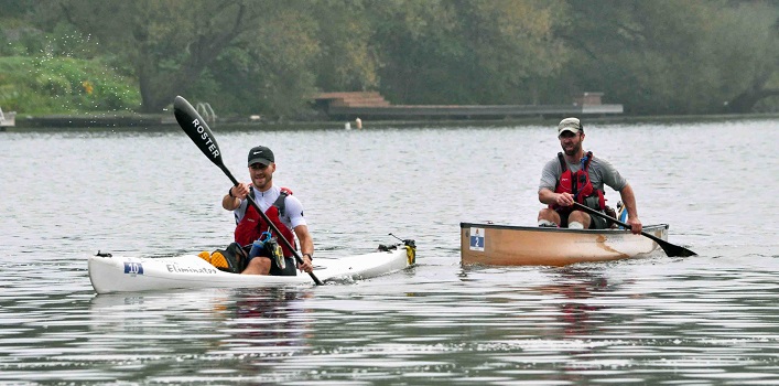 Roburt Tranter from London ON, left, and Chris Near from Huntsville (Photo: Cheyenne Wood)