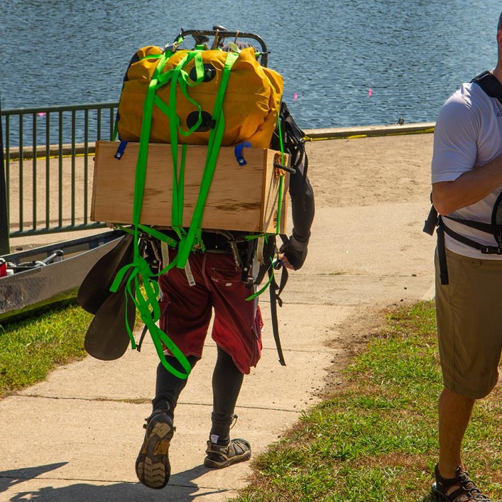 The Voyageur crate adds extra weight and bulk (Photo: Randy Mitson)