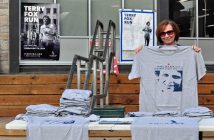 T-shirts could be purchased in support of the cause