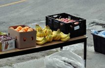 Healthy snacks were donated by Bullock's Independent and FreshCo