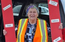 Ann Shorn is a long-time Terry Fox Run volunteer