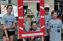 The Terry Fox Run is a tradition for the Oliver family - each grandchild has run since they were four years old