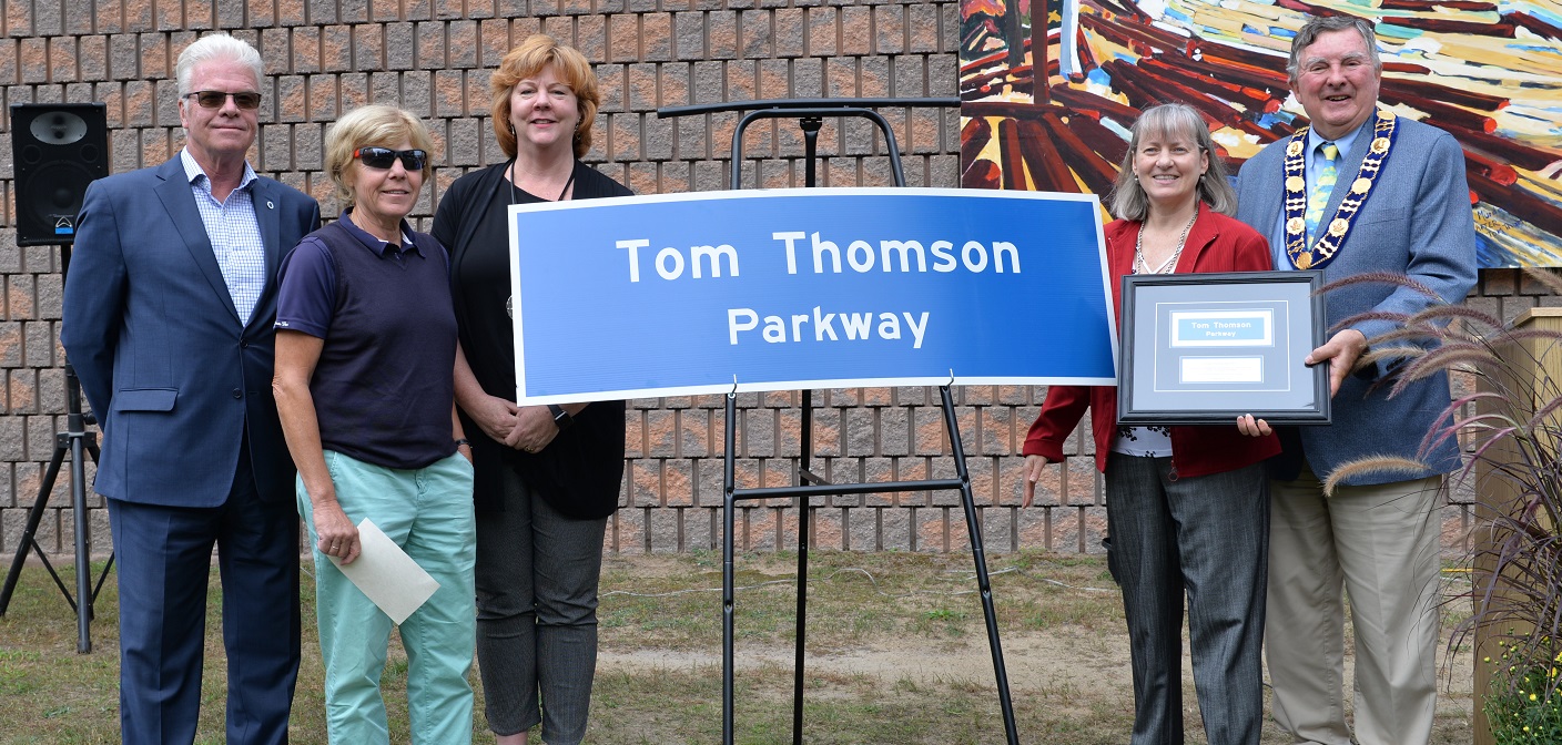 It's official a section of Hwy 60 has been dedicated to artist Tom