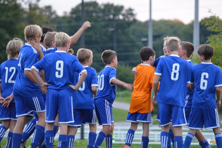 The U11 Boys Strikers have plenty of reasons to celebrate this season (Photo: Rebecca Brown)