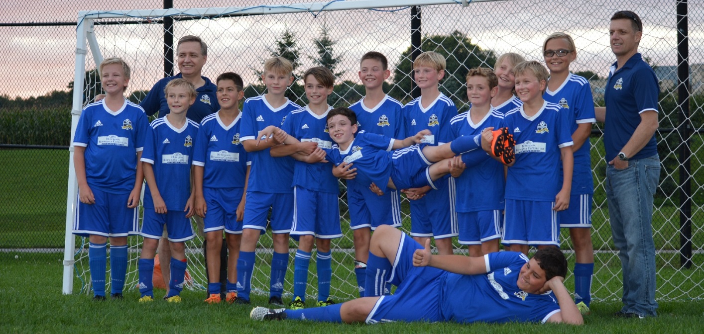 The U11 Boys Strikers